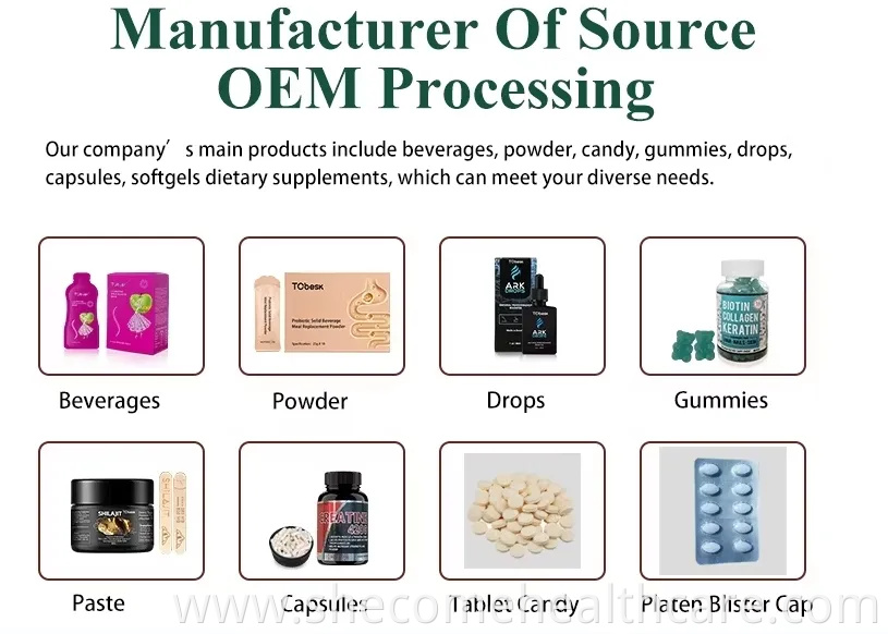 OEM Glutathione Whitening Capsules Support Immune Function Benefit Detox Reduce Dark Spots Brighten Skin Tone